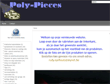 Tablet Screenshot of poly-pieces.be